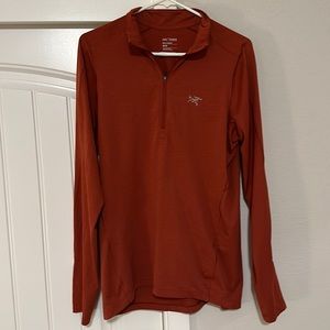 Arc’teryx half zip long sleeve shirt lightweight LIKE NEW